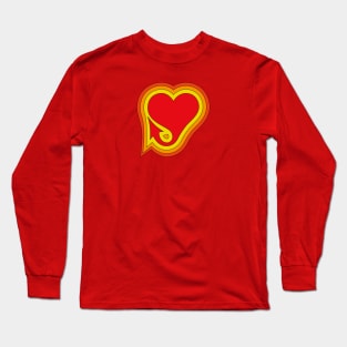 The Beat Goes On (Red) Long Sleeve T-Shirt